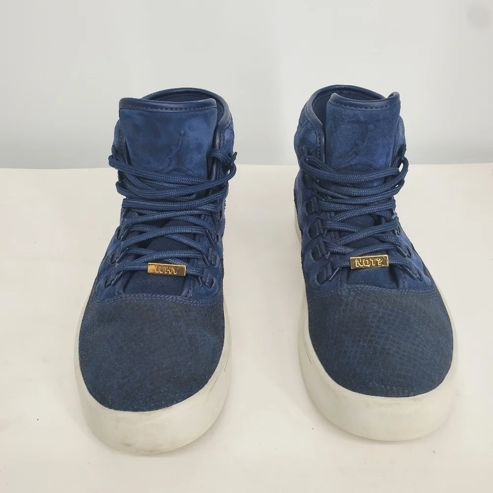 Nike Air Jordan Men Westbrook 0 Shoes 9.5 Size Blue 768934-405